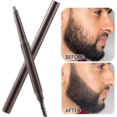 Beard Pen Multipurpose Natural Growth Plastic Mustache Repair Shape Regrowth Pen for Men