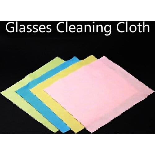 Phone Screen Cleaner Glasses Lens Cloth Wipes Sunglasses Microfiber Eyeglass Cleaning Cloth For Camera Computer Random Color