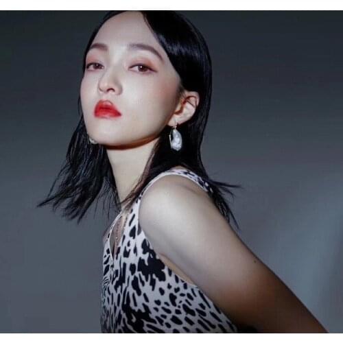 AtF Natural Freshwater Pearl Drop Earrings 14k Gold Filled Clasp New Personality Handcrafts High Quality For Women