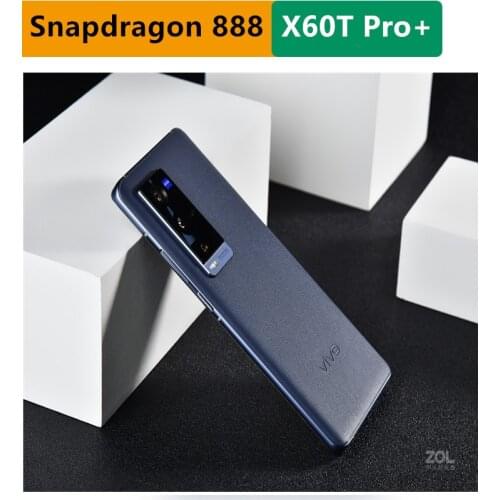 Original Vivo X60T Pro Plus X60T Pro+ 5G Smart Phone Fingerprint NFC 50.0MP Snapdragon 888 55W Charger 6.56" 120HZ Origin OS
