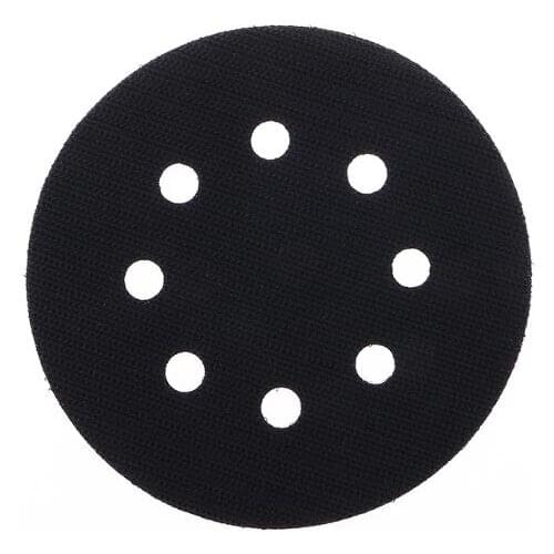 5 Inches(125mm) 8 Holes Ultra-thin Surface Protection Interface Pad for Sanding Pads and Hook&Loop Sanding Discs Thin 85DA