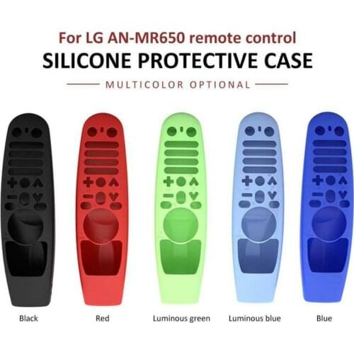 Remote Control Case Protective Silicone Case For Lg AN-MR600 AN-MR650 AN-MR18BA AN-MR19BA Remote Control Cover Shockproof Sleeve