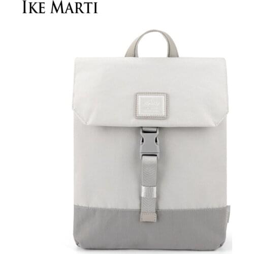 IKE MARTI Womens Backpack School Bag Girl Fashion Sac A Dos Backpack Femme 2021 Mens Waterproof 15.6-inch Laptop Backpack