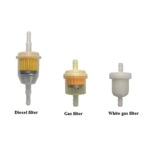 10pcs Diesel Gas In-Line Fuel Filter Element For 2KW 3KW 5KW Generator 168F 188F Kipor Kama KDE3500 KDE5000 6500