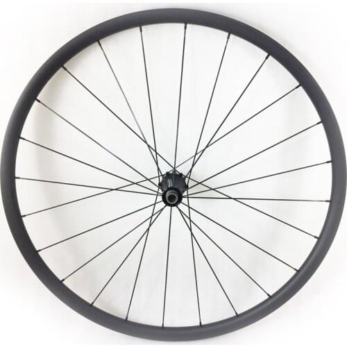 535g 29er MTB XC 30mm x 22mm asymmetric tubeless carbon wheels Extralite HyperBoost F straight pull hub