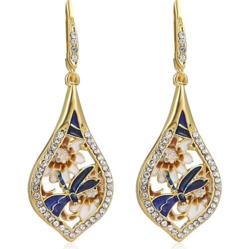 Этнические серьги BAIBAOROOM China At AliExpress