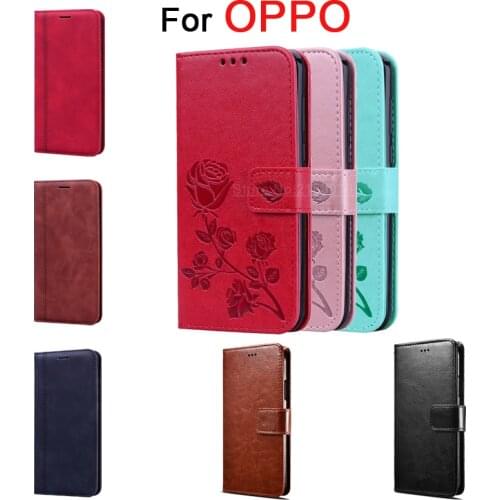 Stand Case For OPPO A53 A52 Cover PU Leather Book For OPPO A31 A5s A5 2020 Case Premium Flip Wallet Funda Coque Bag