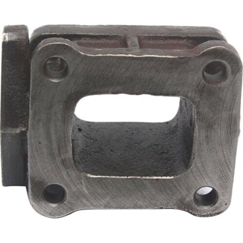 MR2 To T3 / T4 Cast Iron Collector Survitaminated Adapter + 12x9x7cm