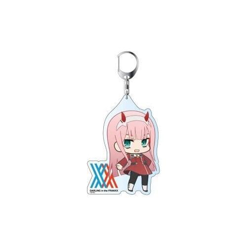 DARLING Girls Fashion Anime Acrylic Key Chains Cartoon Keyring Keychain Pendant Keyholder Unisex Birthday Gifts NEW