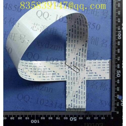 FFC cable 1.0 pitch-25pin-400mm-A same direction flexible flat cable ROHS customization is available