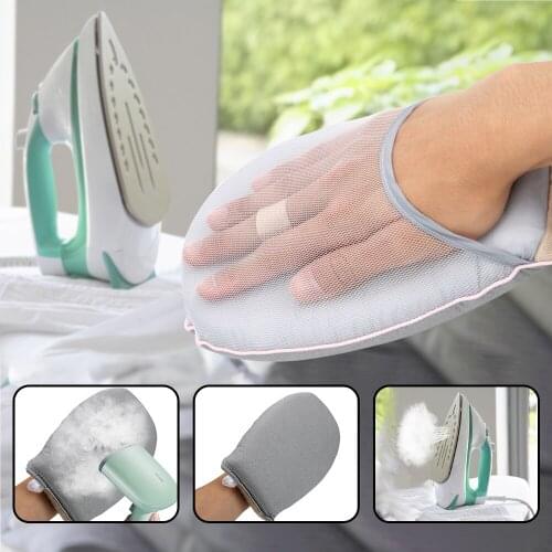 T-shirts Sleeve Ironing Board Holder Hand-Held Mini Ironing Pad Portabe Heat Resistant for Clothes Garment Anti Steam Gloves
