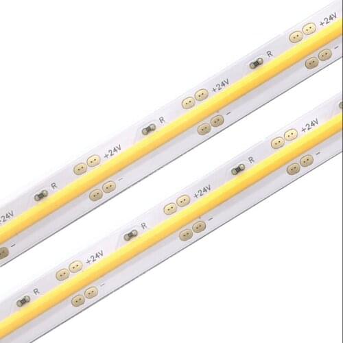 Flexible COB LED Strip Light DC12V 24V LED Neon Strip Light Soft DIY Indoor Home Lighting Advertising Decoration High Density