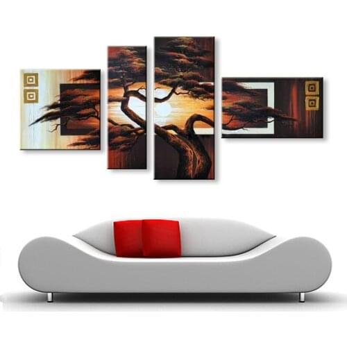 Oil painting Abstract oil painting hand painted landscape oil painting living room bedroom restaurant use Decorative DY-087