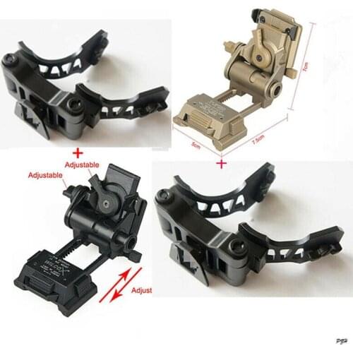 Metal Tactical PVS28 J arm Bracket + L4G24 Helmet Mount For AN/PVS 14 Dual NVG