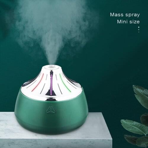 Mini Home Business USB Humidifier Mute Colorful Luminous Sprayer For Bedroom Large Spray Volume Humidification Diffuser 42D