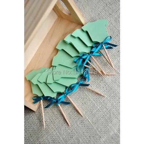 Mint Onesie Boy Baby Shower Cupcake Toppers picks Birthday Cupcake Topper, wedding party cake topper