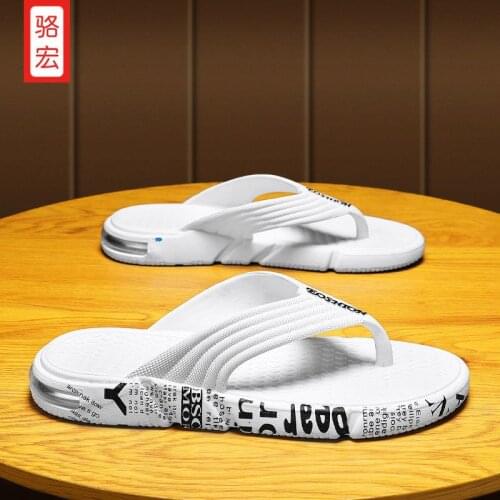 Shoes Slippers White Slippers Mens Sandals Chanclas Hombre