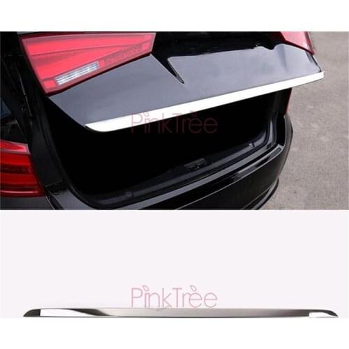 For Volkswagen VW Tiguan Stainless Steel Rear Trunk Steamer Trim Panel 2010 2011 2012 2013 2014 2015 Car Styling Accessories