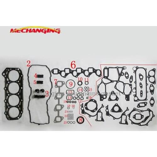 ZD30 Full gasket set kit for Nissan Patrol GR/Terrano II/Urban/Renault Mascott /Opel Movano 2953cc 3.0TDi 16v 00-06 10101-2W225