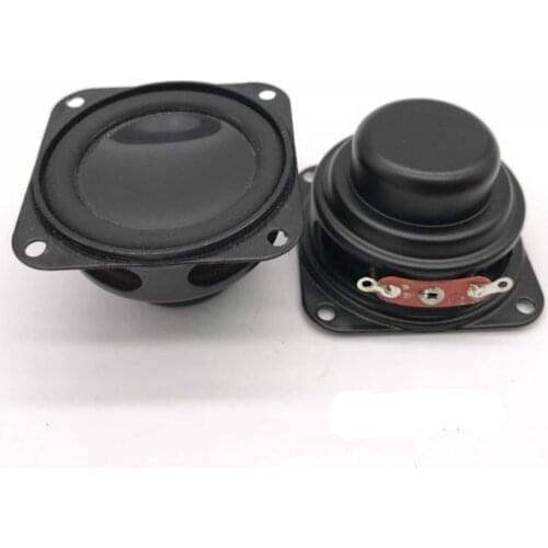 SOTAMIA 2Pcs 1.5 Inch Mini Audio Portable Speaker DIY Stereo Music Sound Full Range Speaker 4 Ohm 5 W Waterproof Loudspeaker
