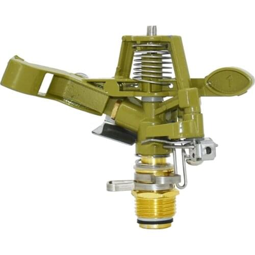 Garden watering sprinklers 1/2" 3/4" Male Rotating Rocker sprinkler 360 degree adjustable garden lawn farm irrigation 1pcs