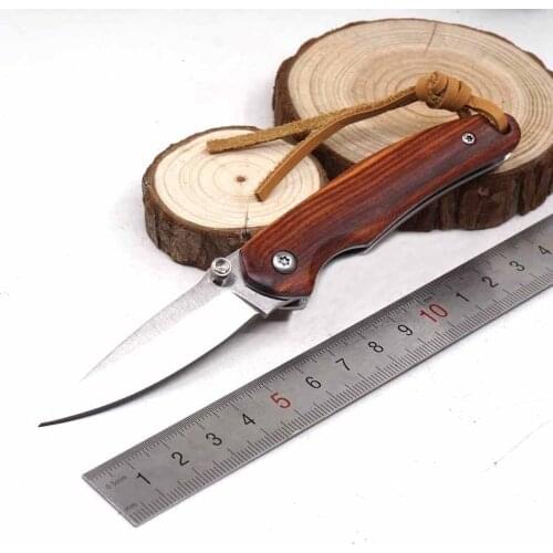 Folding Tactical Survival Knife 9CR14 Stainless Steel Pocket Hunting Knives EDC Outdoor Tools Camping Multi Tool