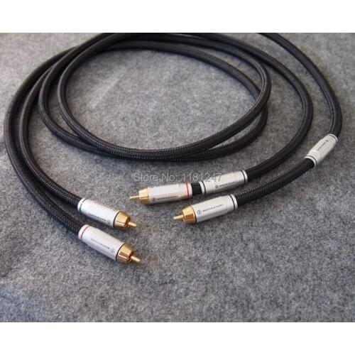 Argentum Acoustics MYTHOS 1 Pair Audio RCA Interconnect Cable with Original Bag - 1M