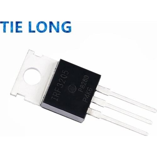10pcs/lot IRF3205 TO220 IRF3205N IPF3205PBF TO-220 N-Channel Power MOSFET