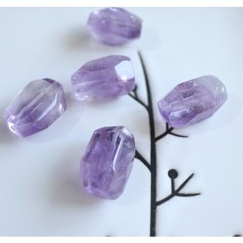 4 pcs/lot amazonite lapis lazuli citrine clear quartz pink quartz amethyst sun stone large nuggets jewelry making DIY for women