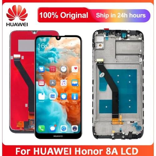 6.09 " Original Screen For Huawei Honor 8A 2020 LCD Display Touch Screen Digitizer Assembly With Frame For Huawei Honor 8A LCD