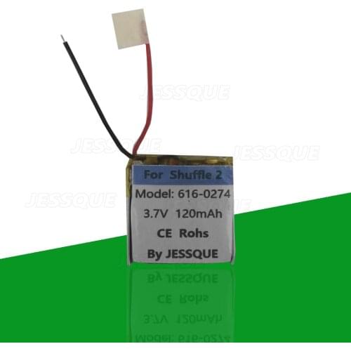 616-0274 Battery For ipod For shuffle 2nd Generation 2 Shuffle2 616-0274 G2 G3 3 Accumulator Batterie AKKU