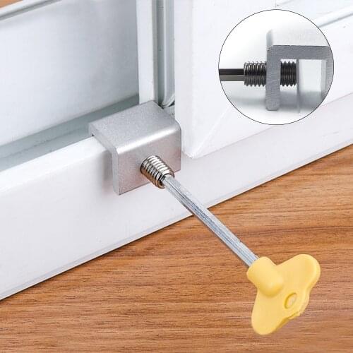 1Pc Child Window Lock Baby Safety Window Restrictor Locker Children Protection Kid Window Childproof Security Latches Limit Lock