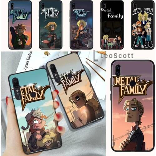 Metal family Phone Case For Xiaomi Redmi Note 4 4x 5 6 7 8 pro S2 PLUS 6A PRO