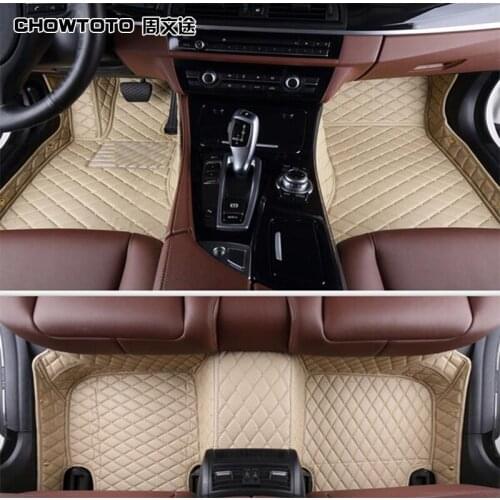 CHOWTOTO AA Custom Special Floor Mats For Dodge Journey 5seats Durable Carpets For Journey
