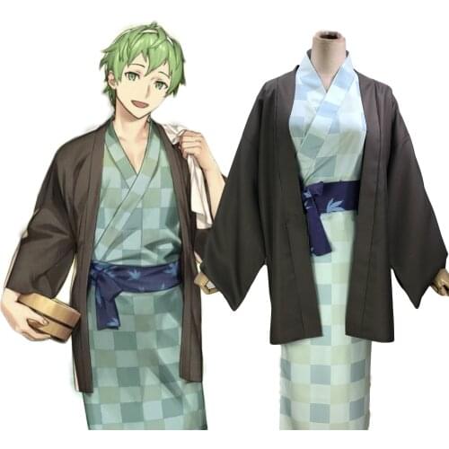FGO Fate Grand Order 3rd Anniversary David Haori Kimono Yukata Cosplay Costume Halloween Dress Outfit Anime Cosplay Costumes