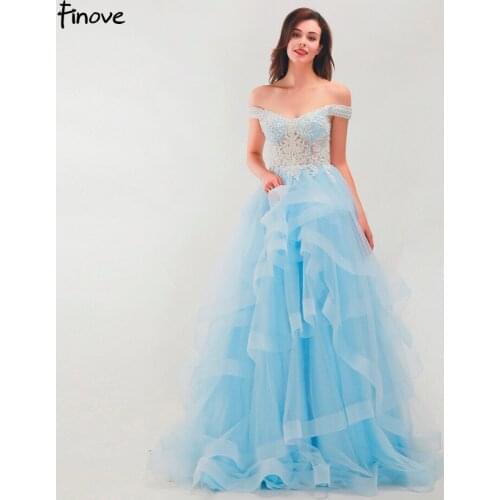 Женские пышные платья Finove China At AliExpress