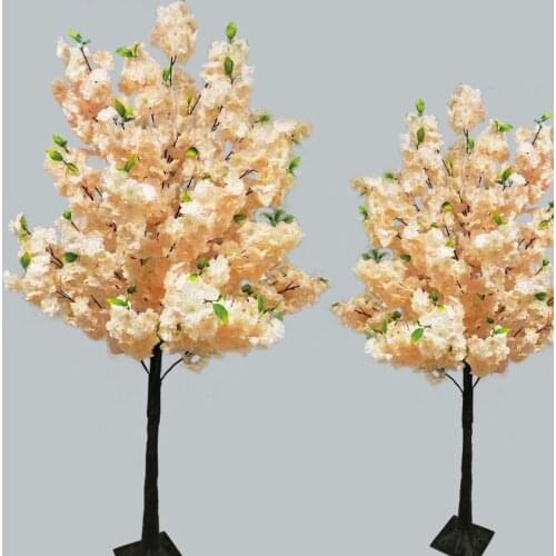 Artificial Cherry Tree Cherry Blossom Tree Plant Wedding Party Table Center Piece Fake Tree Festival Stage Garden Decor