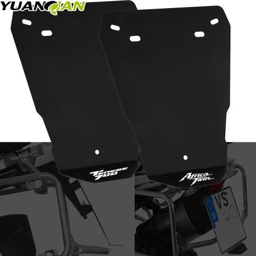 For YAMAHA TENERE 700 Rally For Honda Africa Twin CRF1100L 2019-2021 Motorcycle License Number Plate Bracket Holder Splash Guard