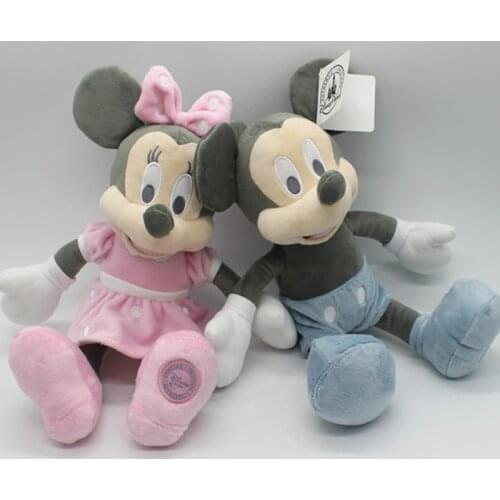 1piece 35cm mickey mouse minnie mouse plush soft doll,mickey mouse stuffed toys gift for kids boys girls birthday gift