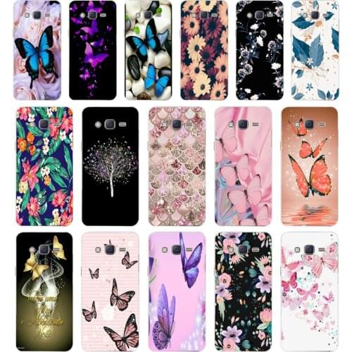 19 flower Soft Silicone Tpu Cover phone Case for Samsung Galaxy j2 Pro j2 Core 2018 j4 Plus 2018 j5 j7 Prime Neo Case