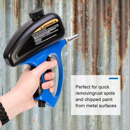 Anti-rust Sandblaster Handheld Pneumatic Sand Blasting Machine Glass Tombstone Sprayer Sandblasting Machine with Small Nozzle