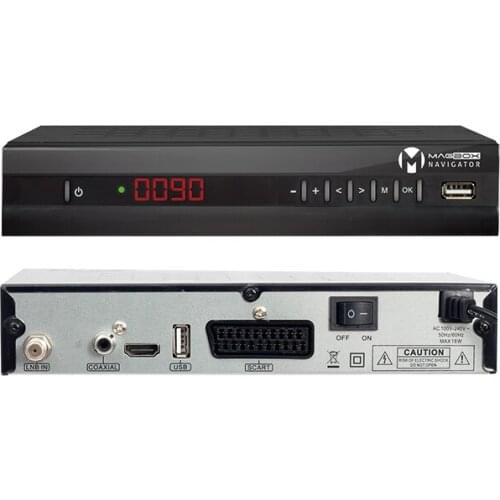 MAGBOX NAVİGATOR CASED FULL HD SATELLITE RECEIVER TKGSLİ (HDMI + SCART ) * SUN PLUS İŞLEMCİLİ