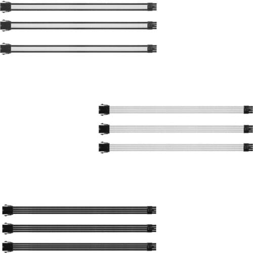 PSU PCIe 8 Pin to GPU 6Pin + 2 Pin PSU Power Supply Extension Cable Wire