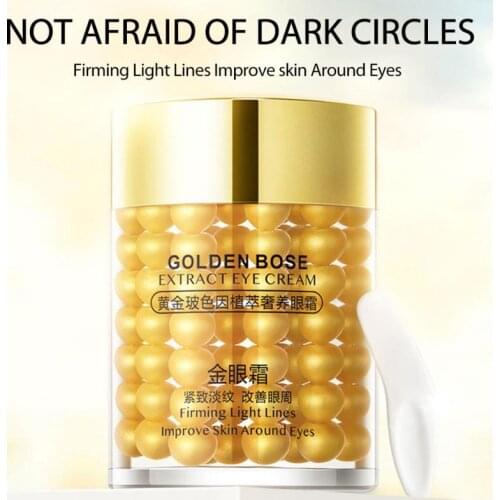 Luxury Gold Eye Cream Ice Chrysanthemum Plant Extract Stay Up Late Moisturizing Skin Care Products Face Skin Care 60g TSLM1