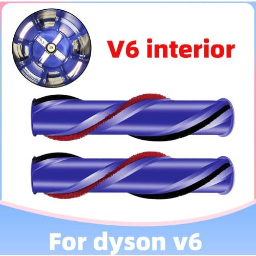 Carpet Brushroll Bar for Dyson V6 / Old V7 Cordless Vacuum Cleaner MotorHead Direct Drive Replacement Spare Parts Accessories