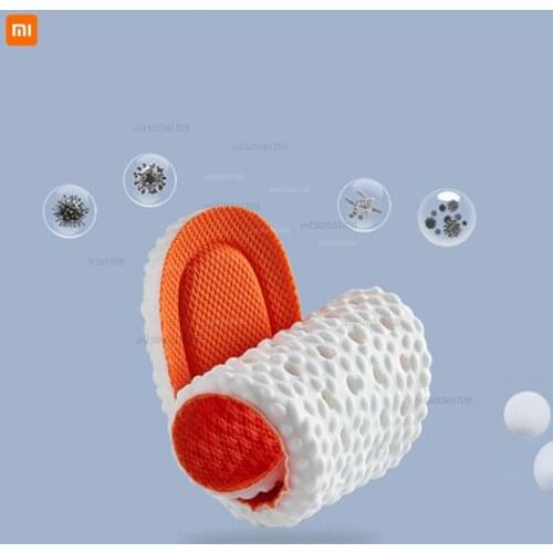 Xiaomi youpin Mens and womens super soft sports shock-absorbing insoles, breathable, sweat-absorbent and deodorant soles