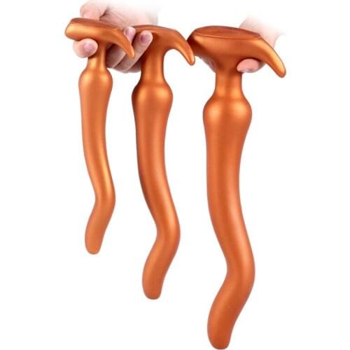 Super Soft Liquid Silicone Vagina Anal Dildos Huge Anus Dilator Prostate Massage Butt Plug Adult Sex Toys For Women Men Sex Shop