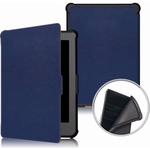TPU+PU+PC Slim Magnetic Folding cover case for kobo clara HD cover for kobo clara HD case+pen