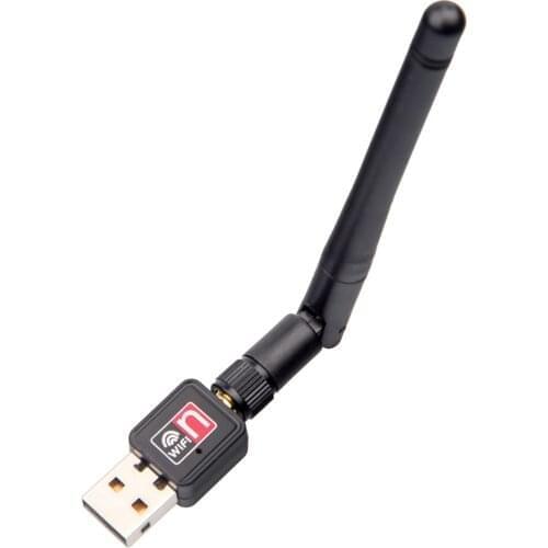 USB WiFi Adapter 150M External Wireless LAN Antenna Network Card 2dbi 2.4G WI FI for Laptop PC Wi-fi Dongle