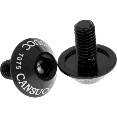 2Pcs M5x10mm Bolts Screws Hex Socket Screws For MTB Mountain Bike Cycling Accessories